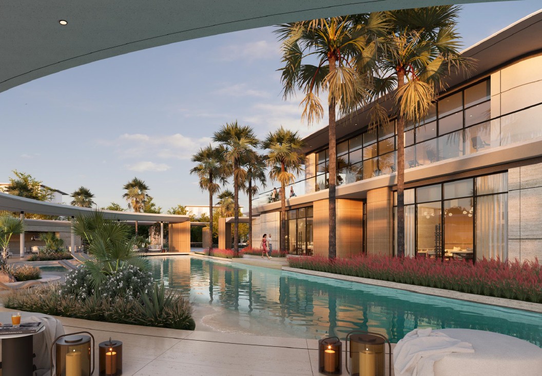 Karl Lagerfeld Villa Pool Area